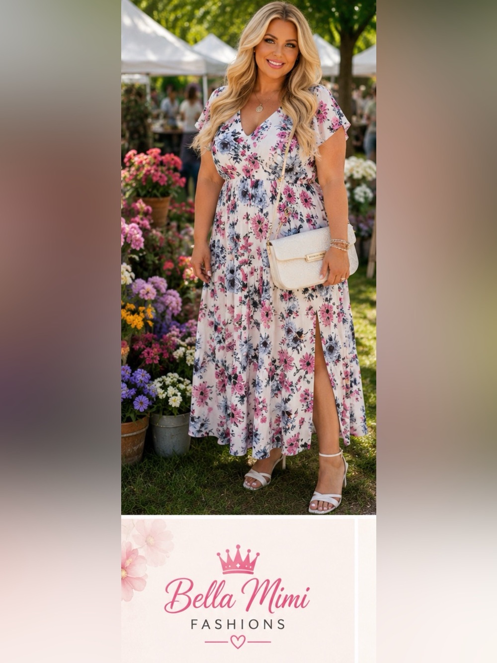 Torrid Floral Challis Maxi Dress size 2X 🌸